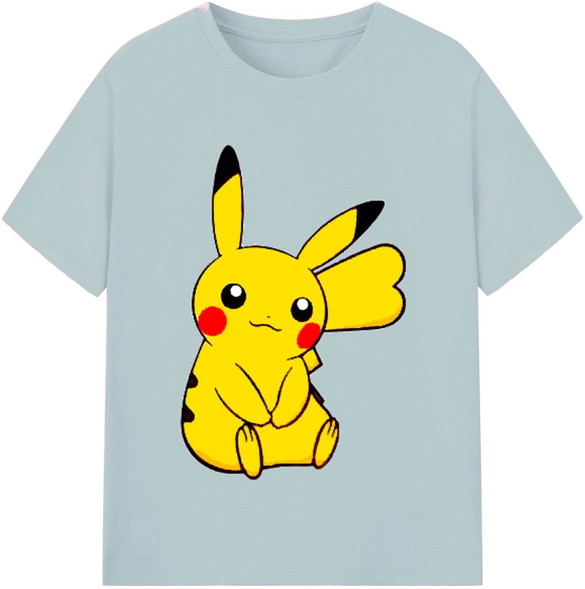 （画像用） ポケットモンスター Pokémon 綿100％半袖Tシャツ（フロントプリント）